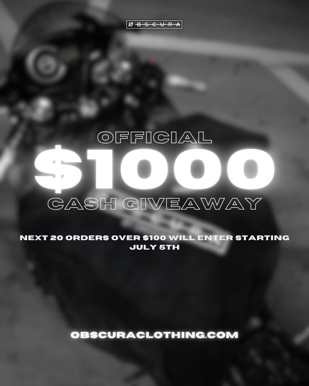 $1,000 Cash Giveaway